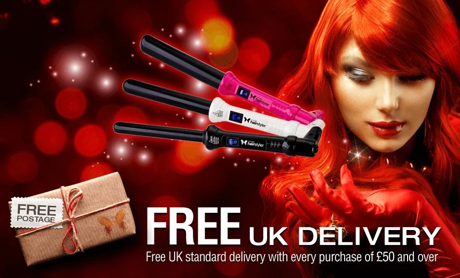 Free delivery promotional banner