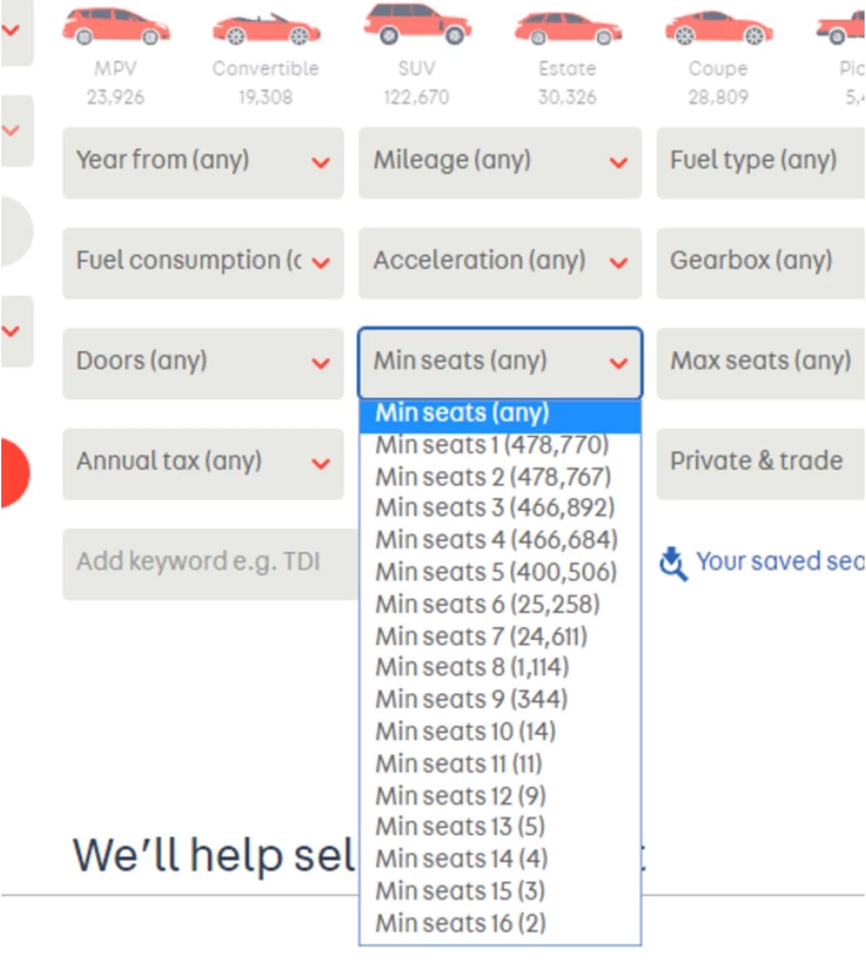 Duplicate wording on form field selection